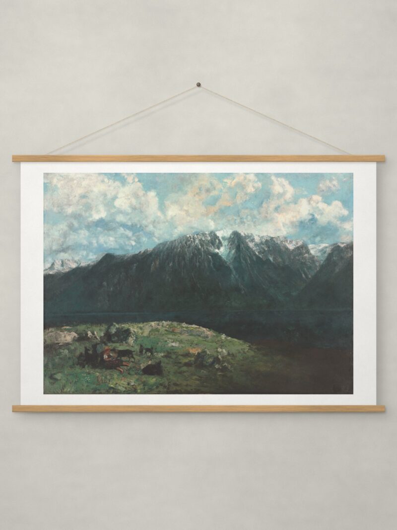 Panoramic View of the Alps, Les Dents du Midi