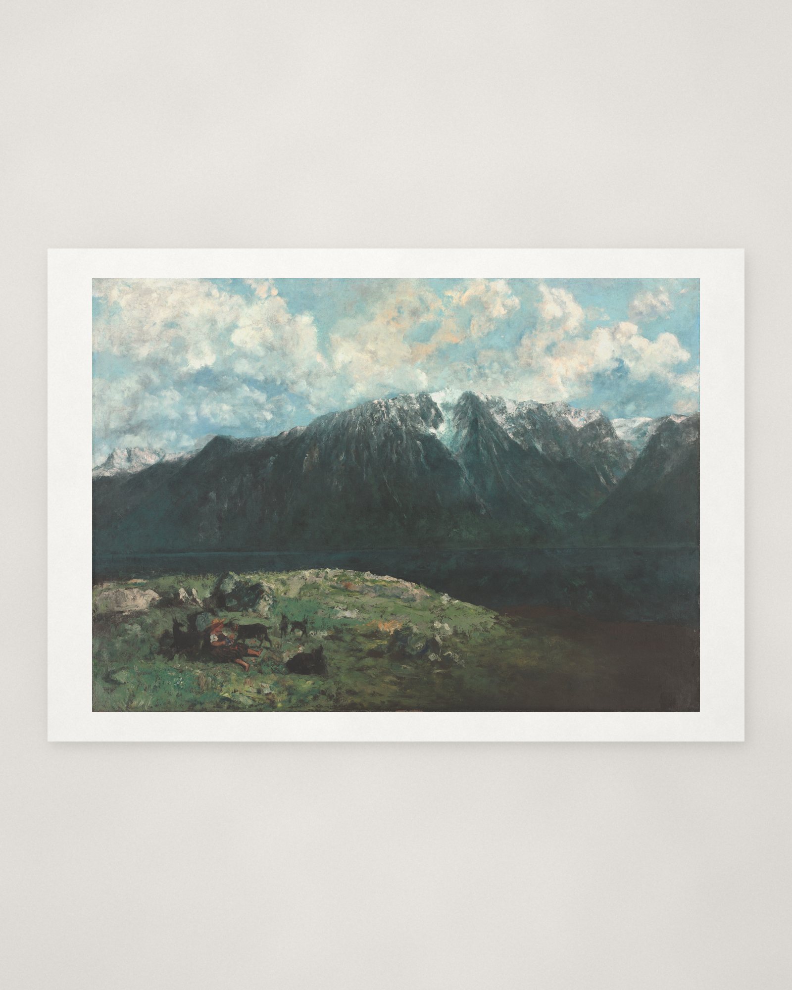 Panoramic View of the Alps, Les Dents du Midi — 2