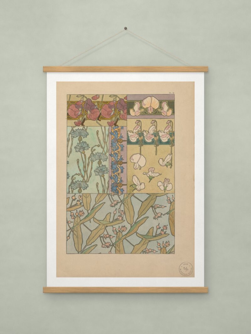 Sweet Peas, from Documents Décoratifs