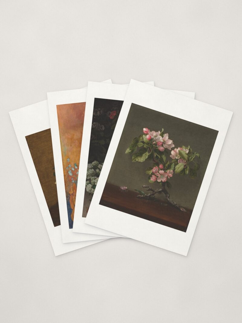 Bouquet Cards — four cards fanned
